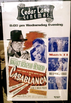 A poster from outside